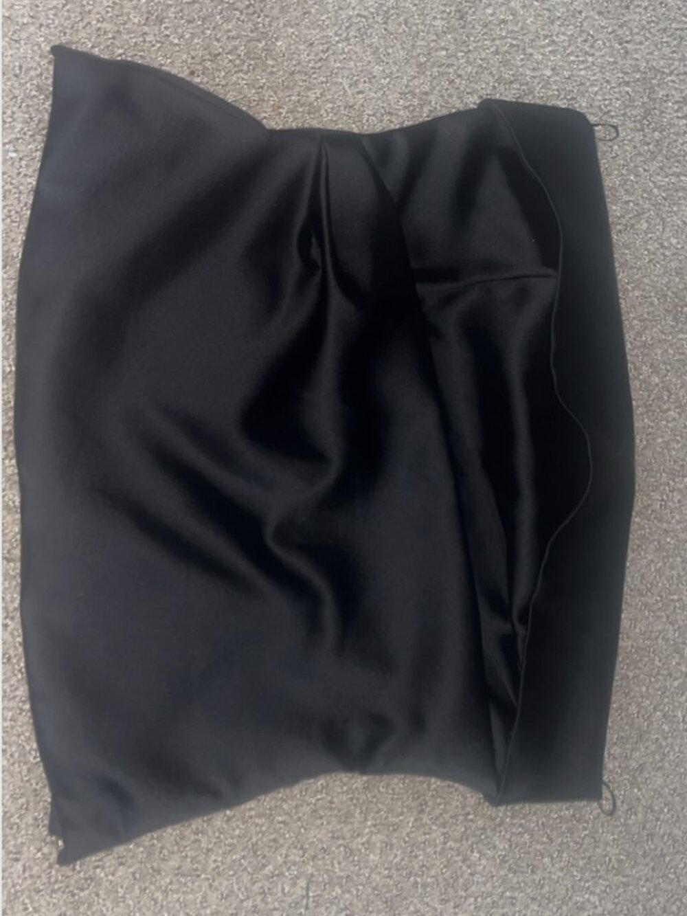 Black Strapless Shirt